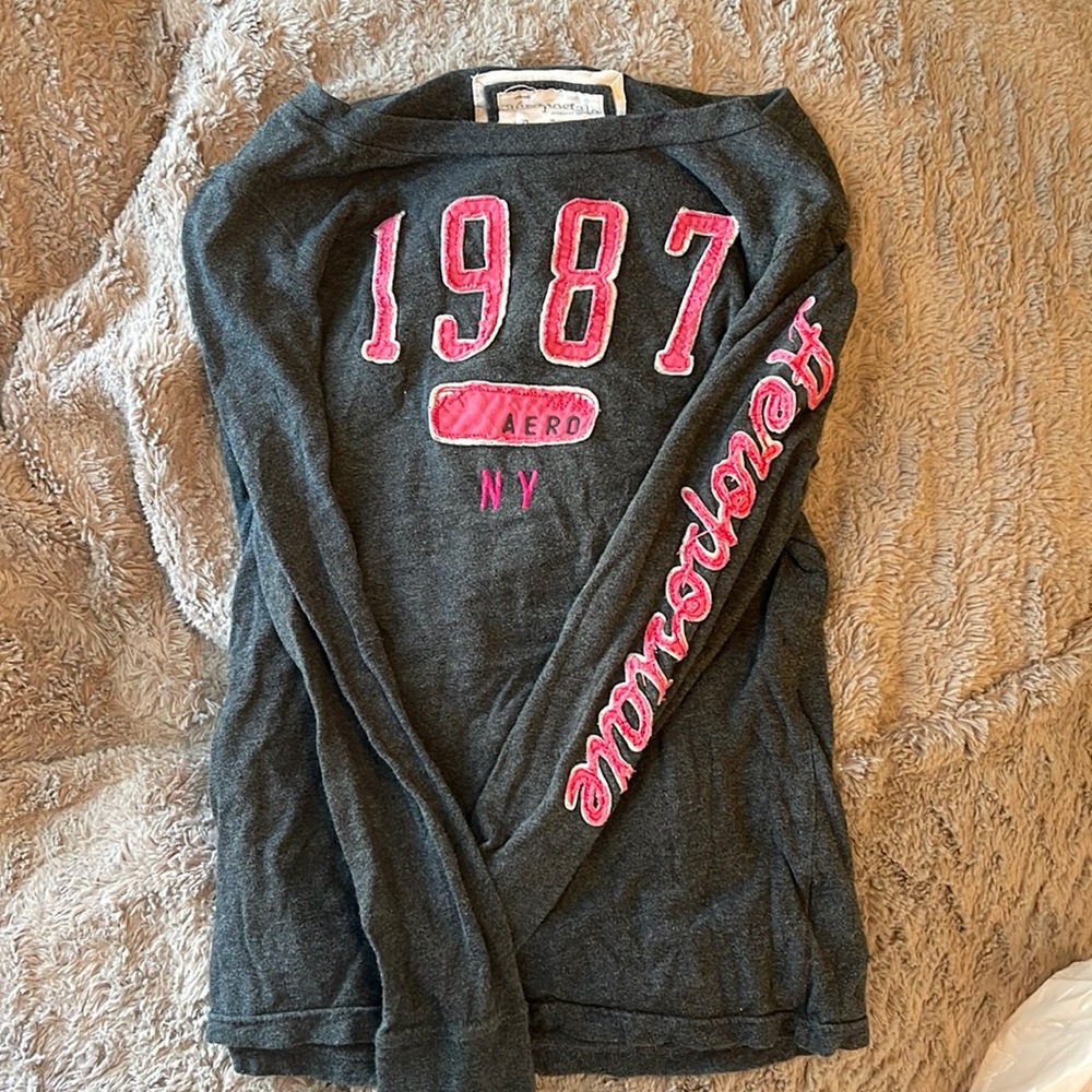 perfect condition, pink lettering outlined in white, grey,